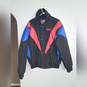 Vintage 90's Yamaha Sportswear Racing Snowmobile Winter Jacket Men’s Medium